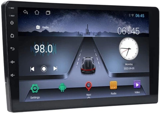 NK-TS7 Android Car Stereo – Double Din, Wireless CarPlay & Android Auto, Touchscreen Head Unit, Wi-Fi, Hi-Fi Sound, FM Radio, 2GB RAM + 32GB Storage